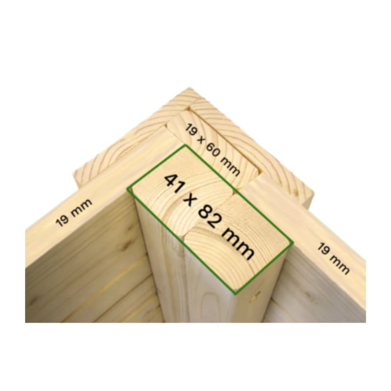 Abri de jardin Neris – 237 x 297 cm - Image 4