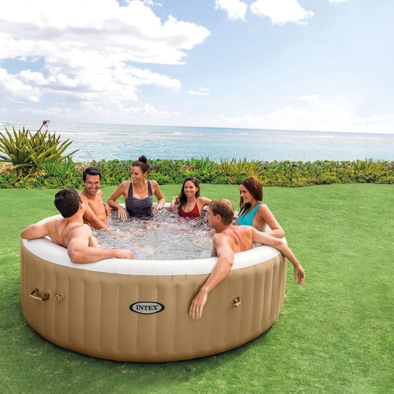 Spa Gonflable – INTEX – Sahara 8 places + Couverture Thermique – DESTOCKAGE - Image 3