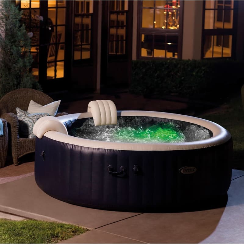 Spa Gonflable – INTEX – Blue Navy 4 places + Couverture Thermique – DESTOCKAGE - Image 4