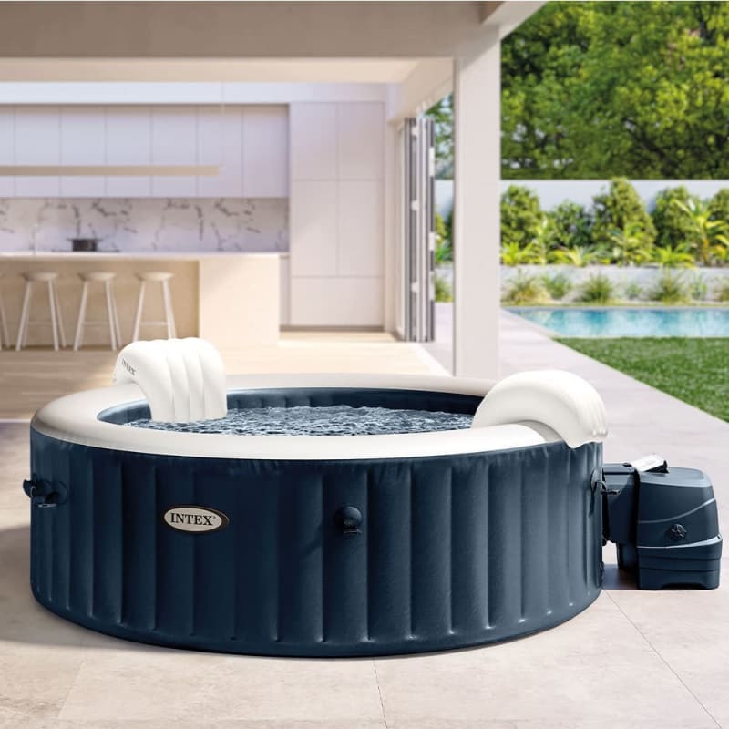 Spa Gonflable – INTEX – Blue Navy 6 places + Couverture Thermique – DESTOCKAGE - Image 4