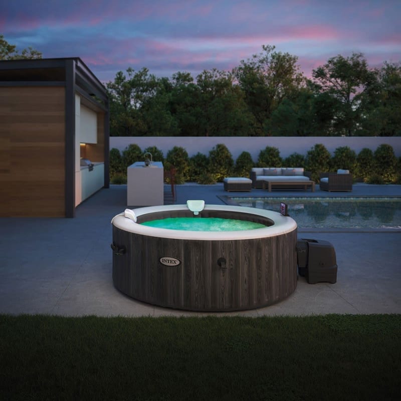 Spa Gonflable – INTEX – Baltik 4 places + Couverture Thermique – DESTOCKAGE - Image 3