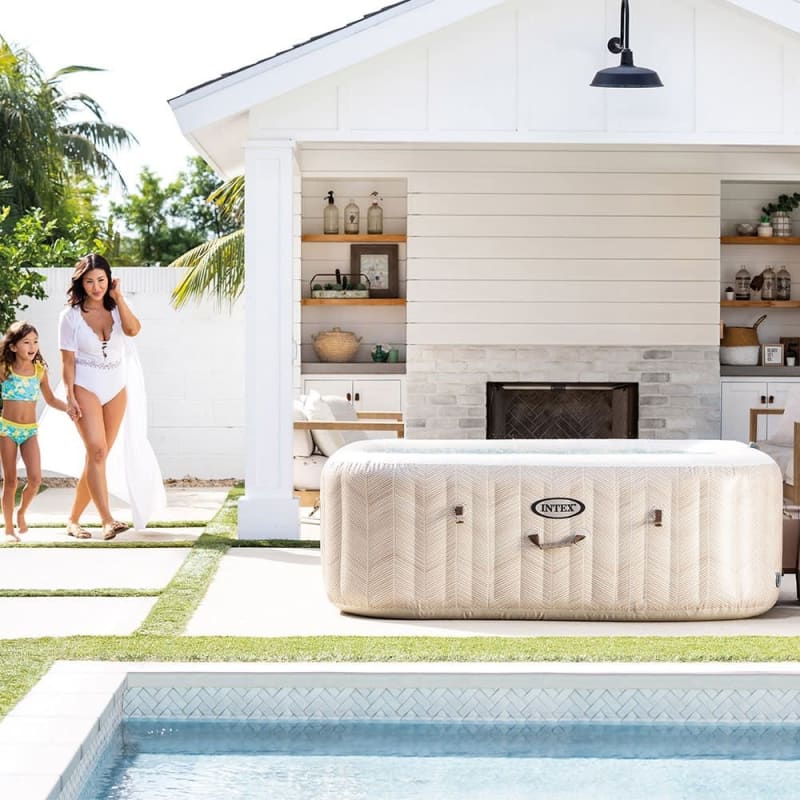 Spa Gonflable- INTEX – Chevron 6 places + Couverture Thermique - Image 3