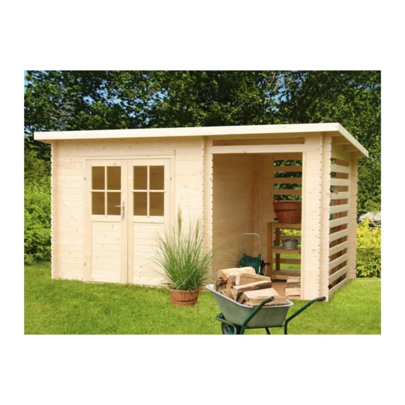 Abri de jardin Bois – 7.44 m2 – Prix usine – DESTOCKAGE - Image 3