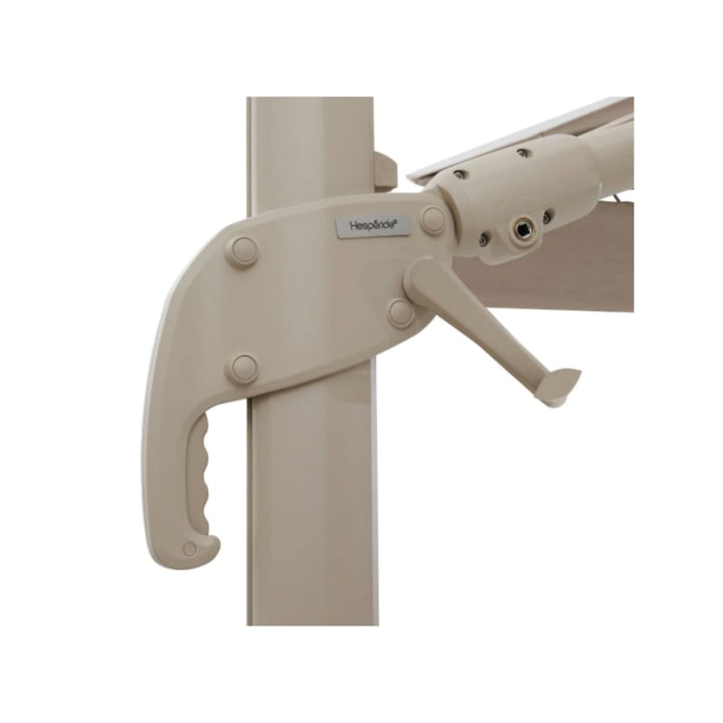 Parasol déporté rectangulaire multi-toile « Melhia » lin 4 x 3m en aluminium acier et oléfine – Hespéride - Image 4