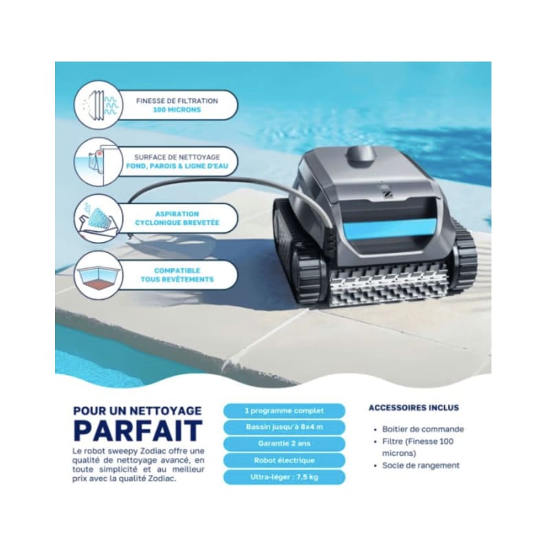Robot de piscine Zodiac Sweepy SWY 3500 - Image 2