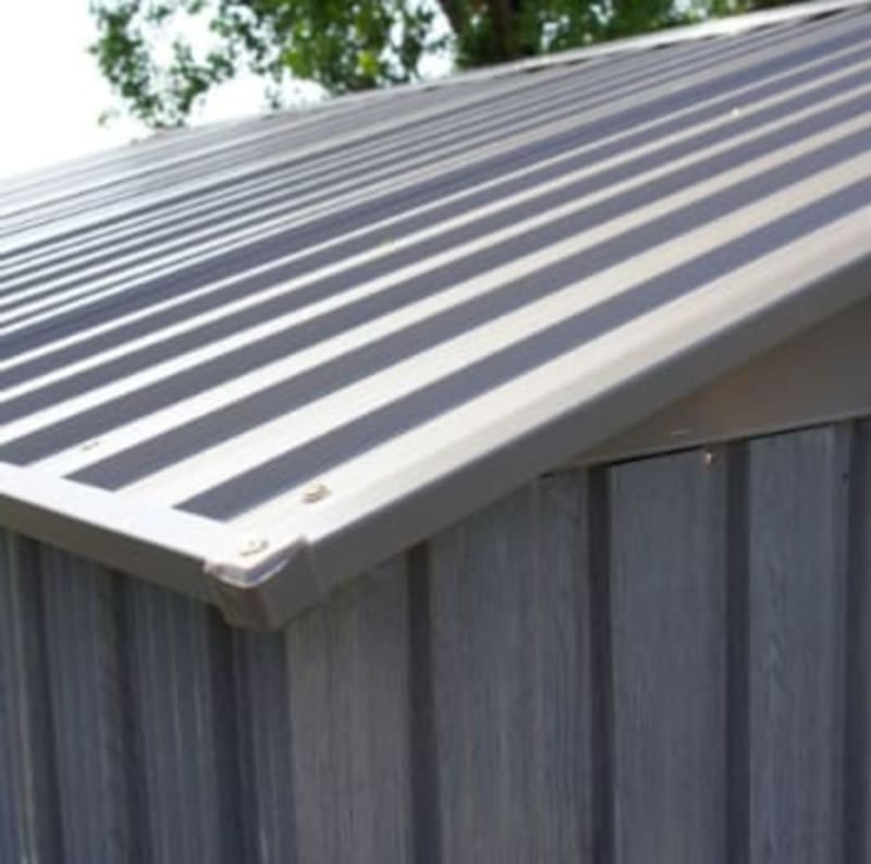 Abri de jardin métal aspect bois - Image 2