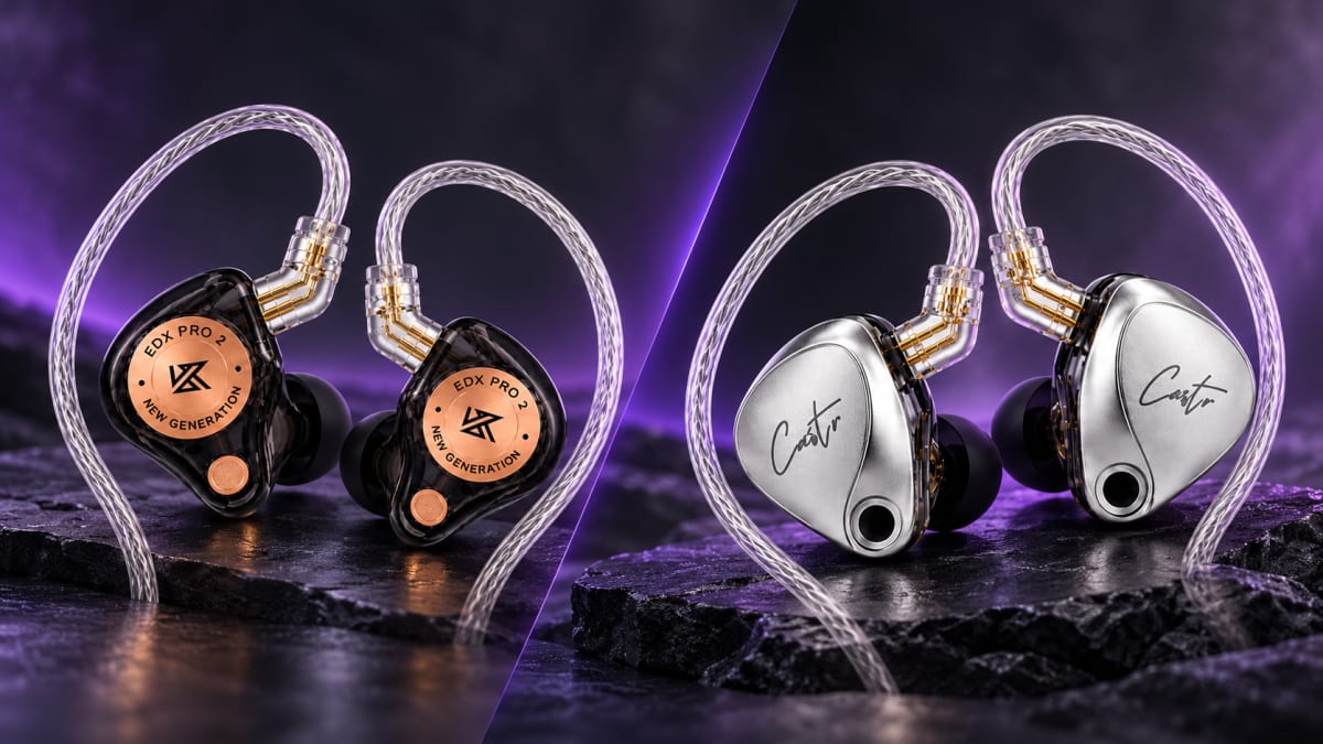 KZ EDX Pro 2 vs KZ Castor: Which Budget IEM Should You Buy?