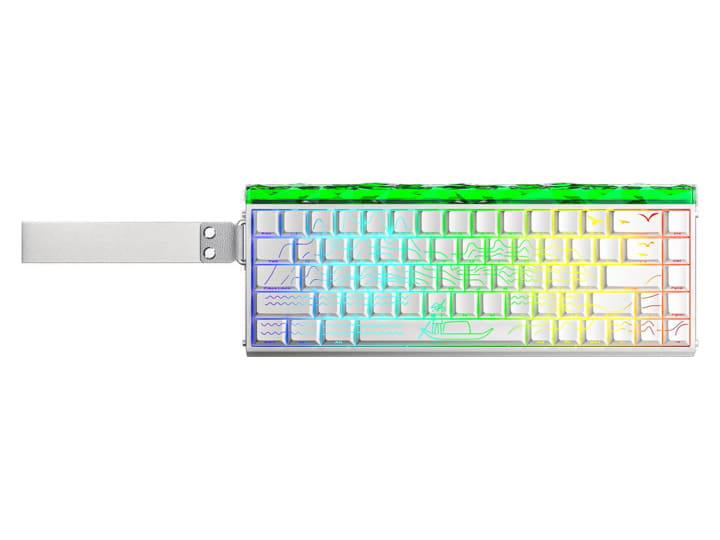 Aula HERO68 Air – 65% 8K Wireless Magnetic Keyboard