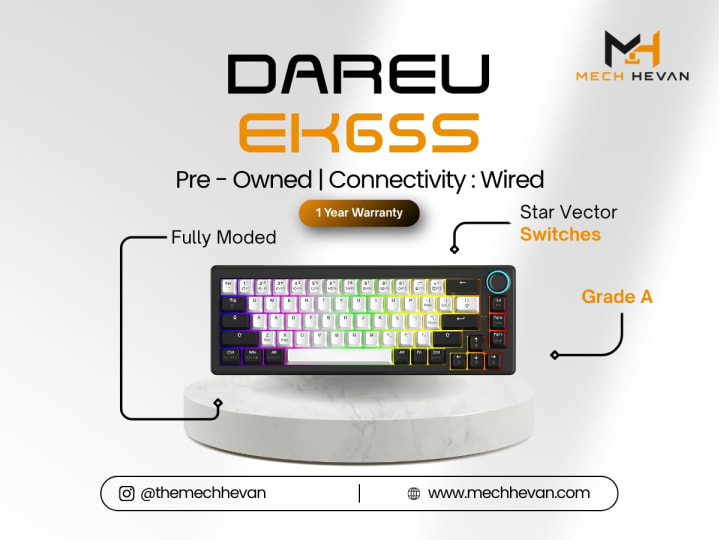 DAREU EK65s Wired