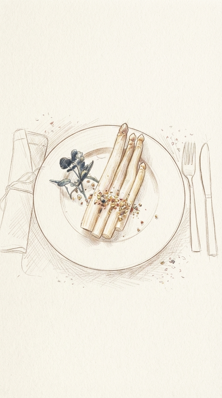Königlicher Spargel & Die Hollandaise-Frage