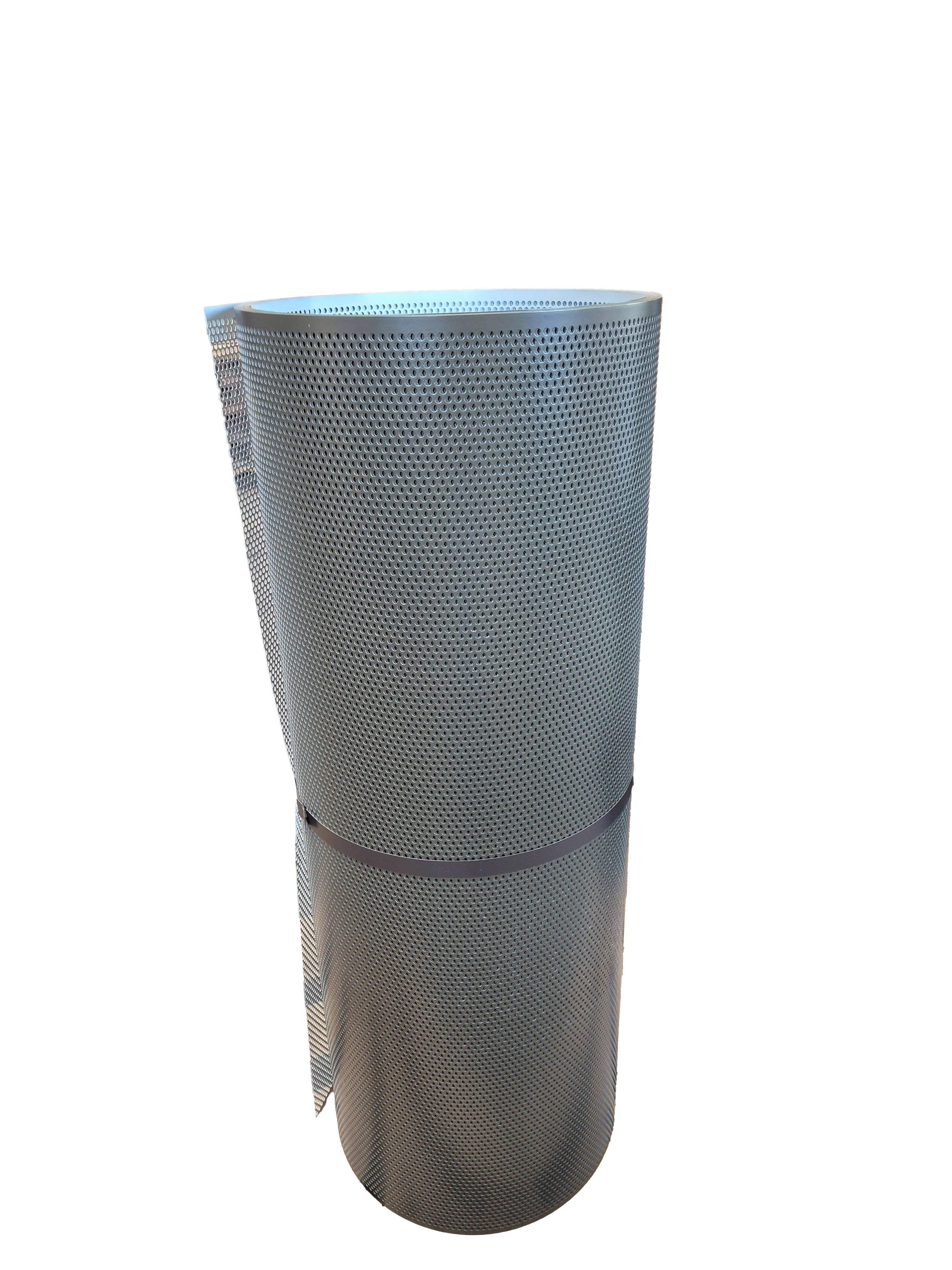 Alu Lochband weiss/braun 0,7x1000 mm L5/T7 à 20m 