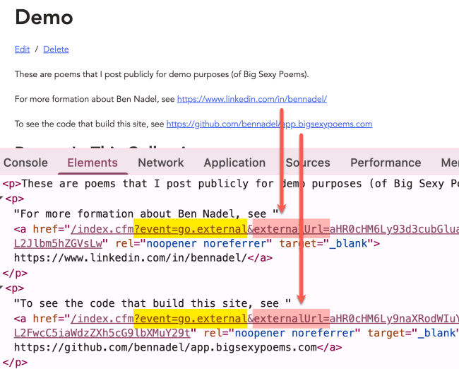 Routing External Links Through An Intermediary Page In ColdFusion