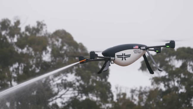 Firefighting drones in the works as wildfires plague US nearly year-round