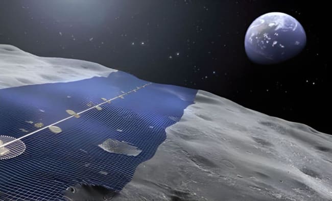 A Japanese Team Plans to Build a 6,800-Mile Solar Ring Belt on the Moon to Power the Earth 24/7