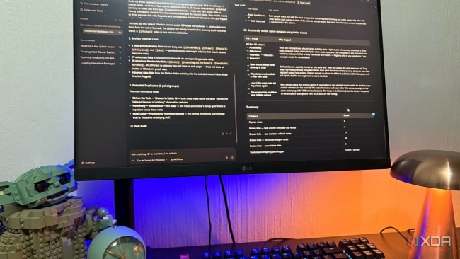 I turned my Obsidian vault into a second brain without touching a single plugin