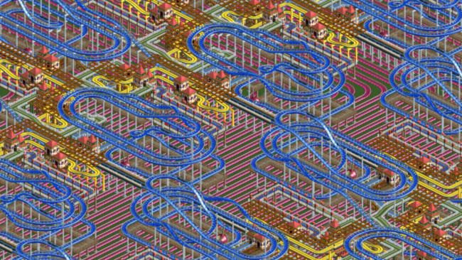 RollerCoaster Tycoon YouTuber builds ride lasting 194 quattorseptuagintillion years - Dexerto
