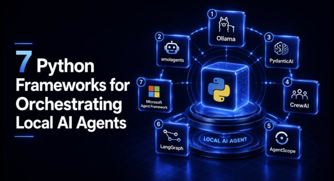 7 Python Frameworks for Orchestrating Local AI Agents