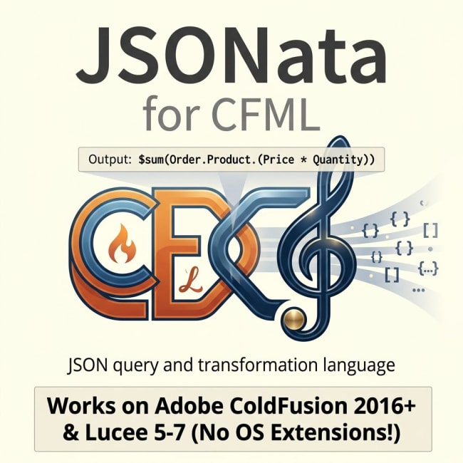 JSONata Comes to ColdFusion: Query and Transform JSON Like a Pro
