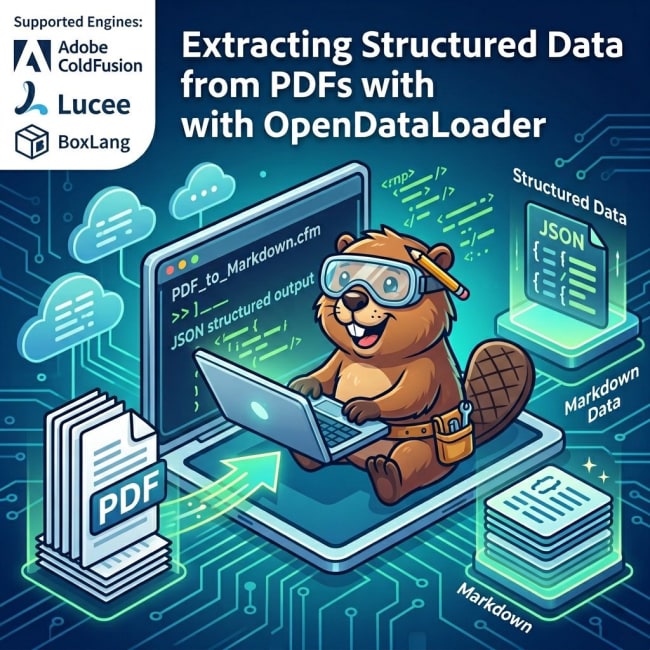 Parsing PDFs into structured data with CFML and OpenDataLoader