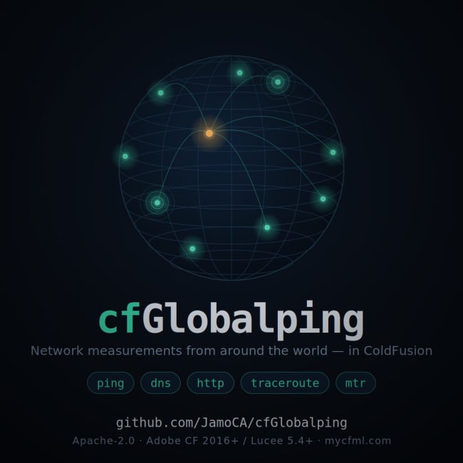 cfGlobalping: ping, dig, and curl your site from anywhere on Earth...