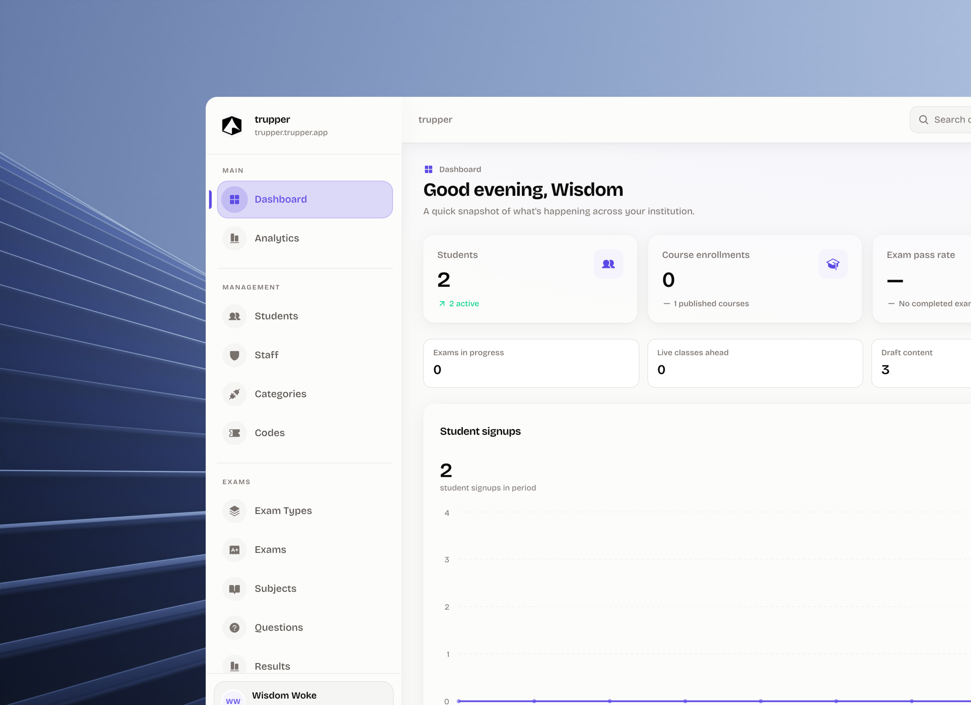 Run live classes from your platform