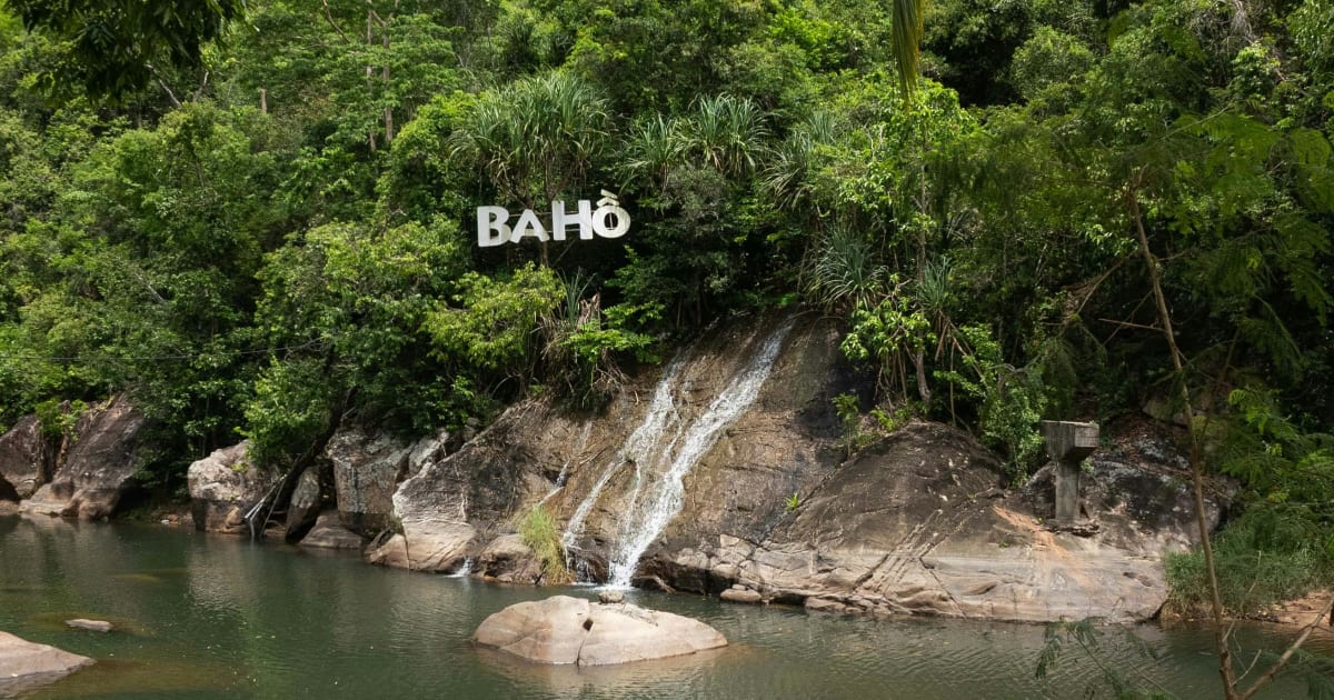 Ba Hồ Waterfall