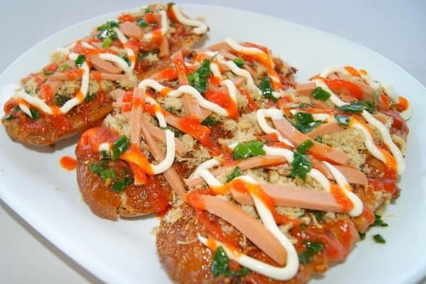 Bánh mì nướng muối ớt