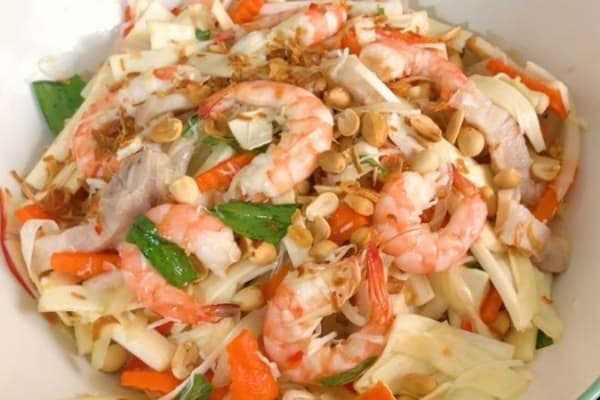 Gỏi củ hủ dừa