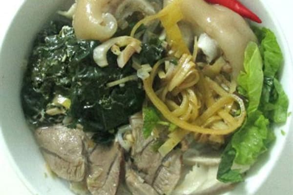 Bún bung Thái Bình