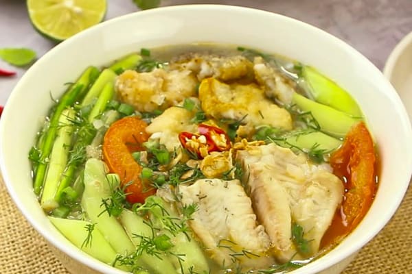 Bún cá rô đồng