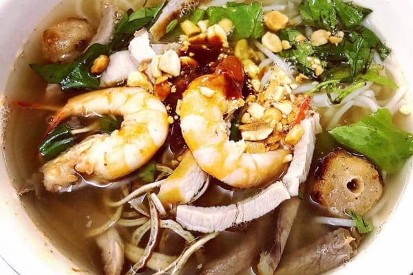 Cháo cá lóc rau đắng