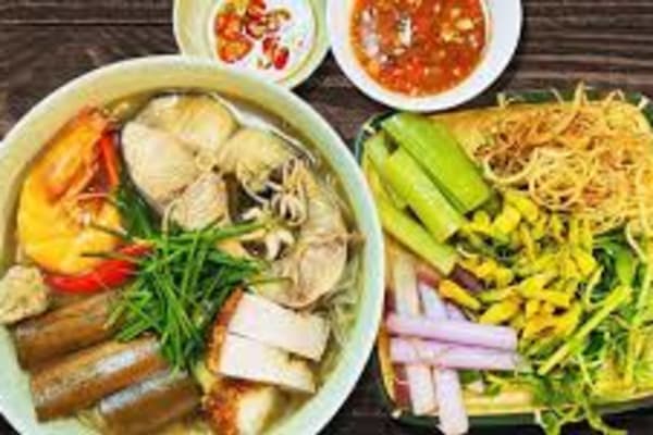 Bún mắm Hậu Giang