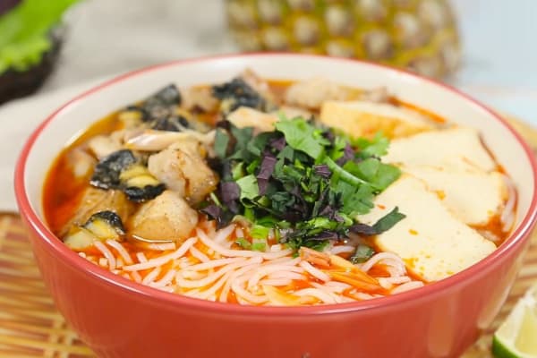 Bún ốc Thái Nguyên