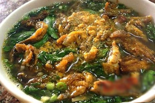 Canh cá rô đồng