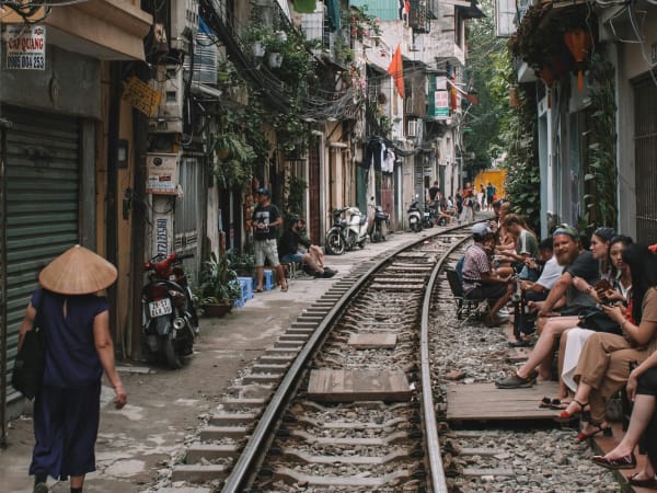 Hanoi Train Street 2