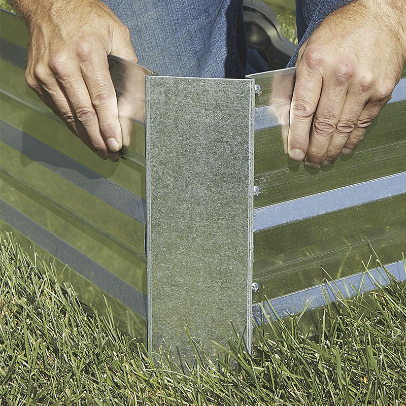 Galvanized Steel Raised Garden Bed - NP-PB15 view 7
