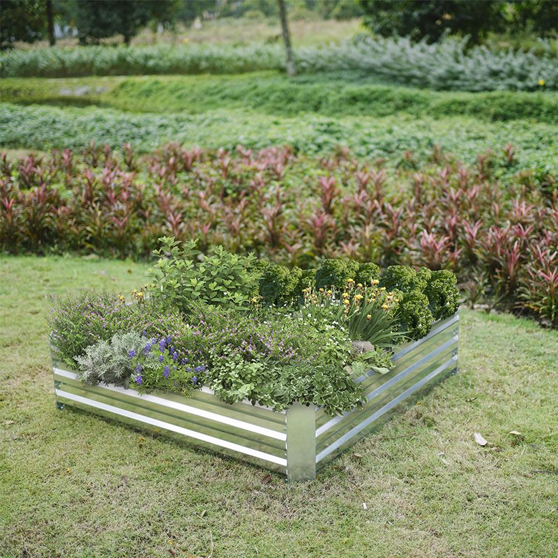 Galvanized Steel Raised Garden Bed - NP-PB15 view 5