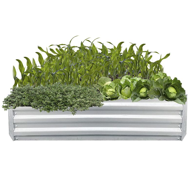 Galvanized Steel Raised Garden Bed - NP-PB15 view 4