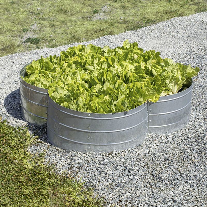 Galvanized Steel Raised Garden Bed - NP-PB22 view 4