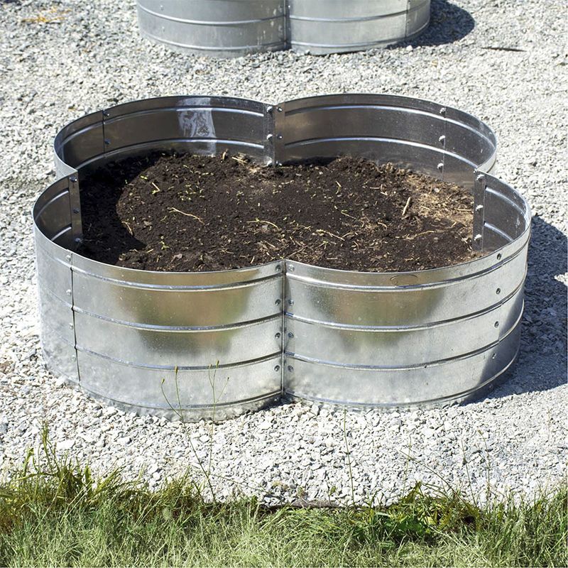 Galvanized Steel Raised Garden Bed - NP-PB22 view 3