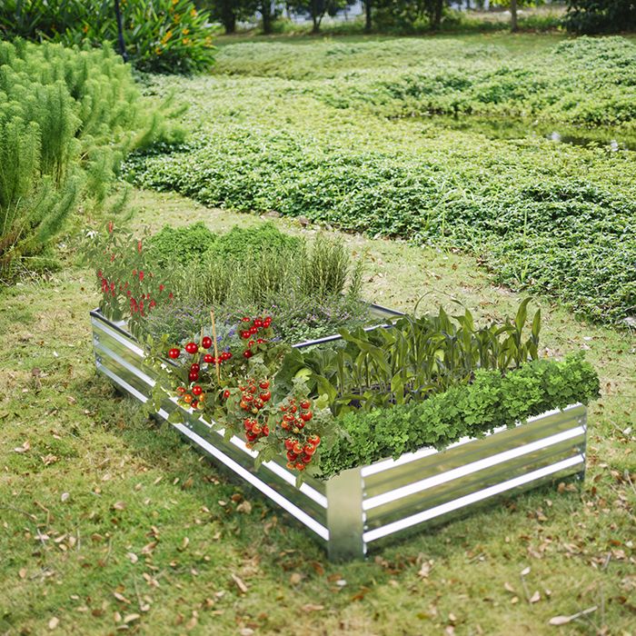 Galvanized Steel Raised Garden Bed - NP-PB14
