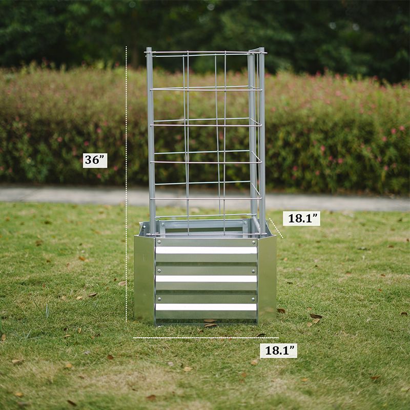 Galvanized Steel Raised Garden Bed - NP-PB18 view 5