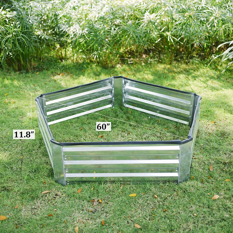 Galvanized Steel Raised Garden Bed - NP-PB19 view 4