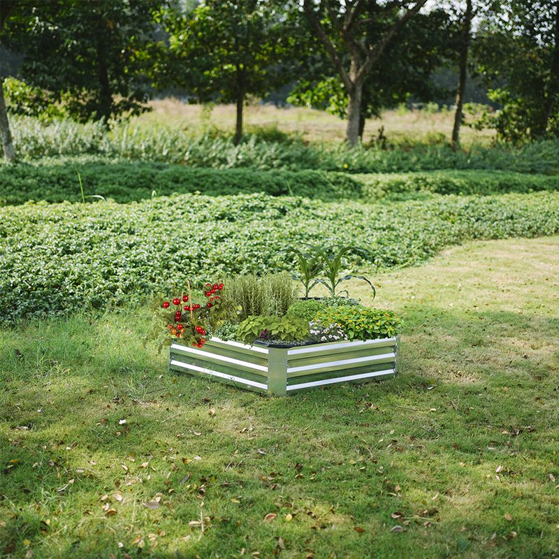Galvanized Steel Raised Garden Bed - NP-PB19 view 2