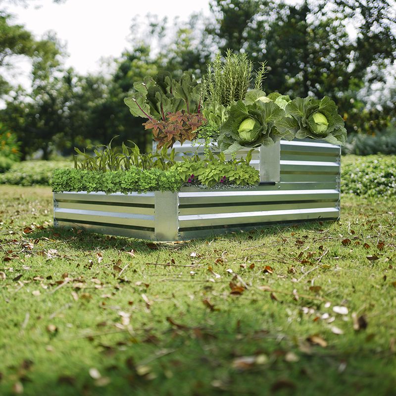 Galvanized Steel Raised Garden Bed - NP-PB13 view 2