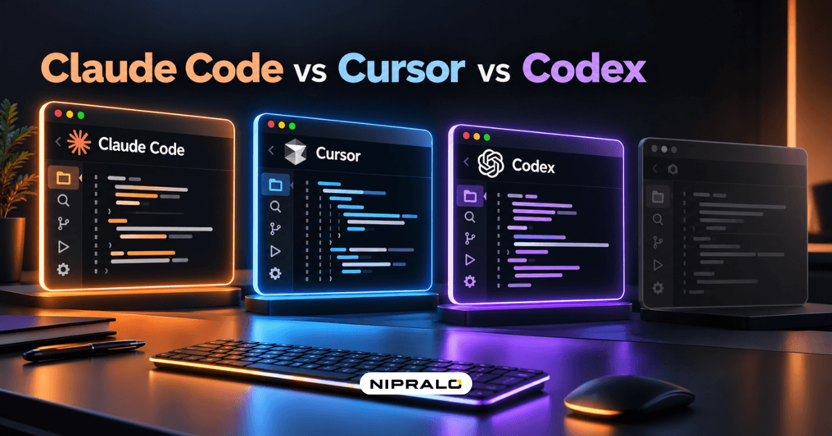 Claude Code vs Cursor vs Codex: Gemini CLI in 2026 | Nipralo Technologies