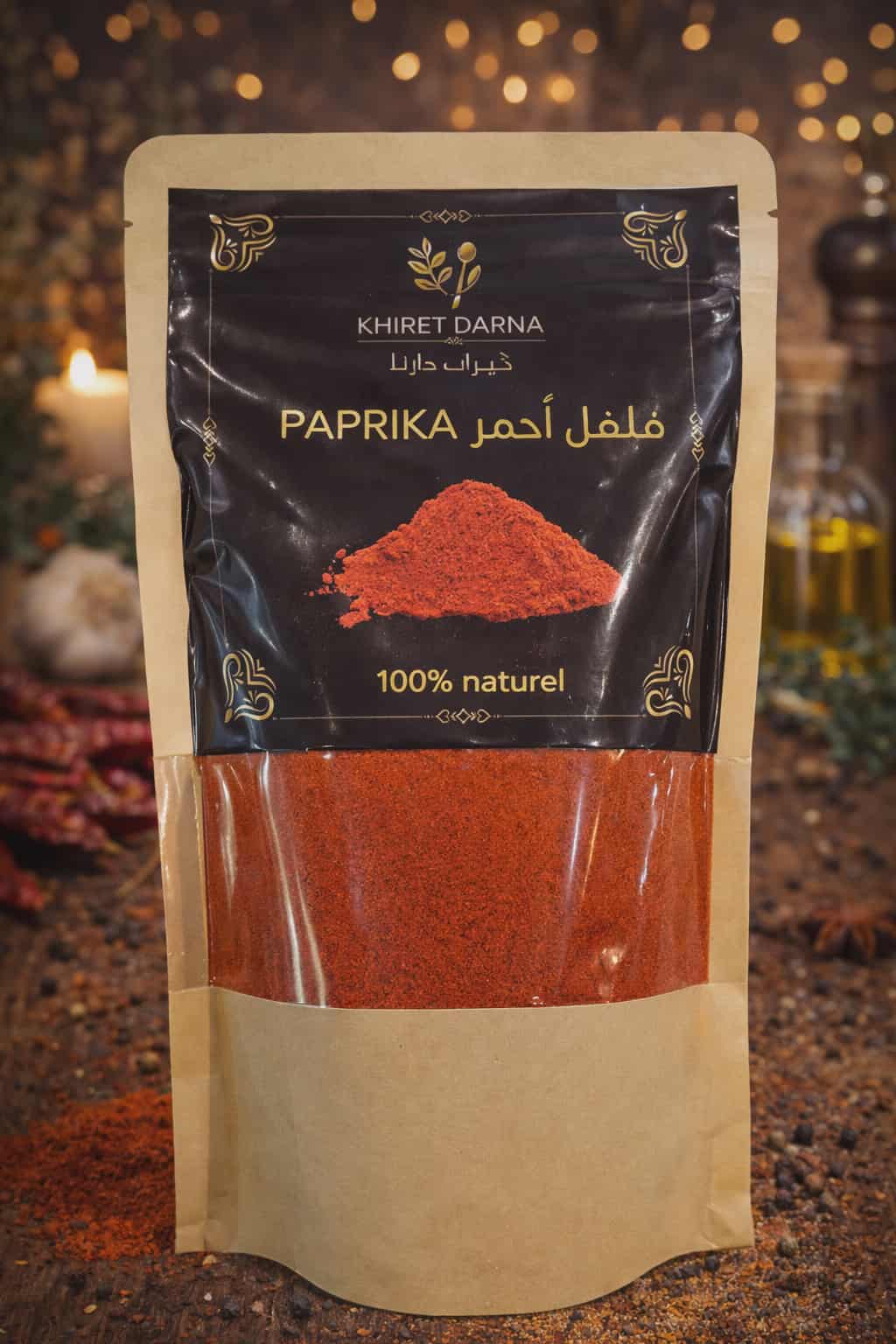PAPRIKA(Piment fort)-100Gramme