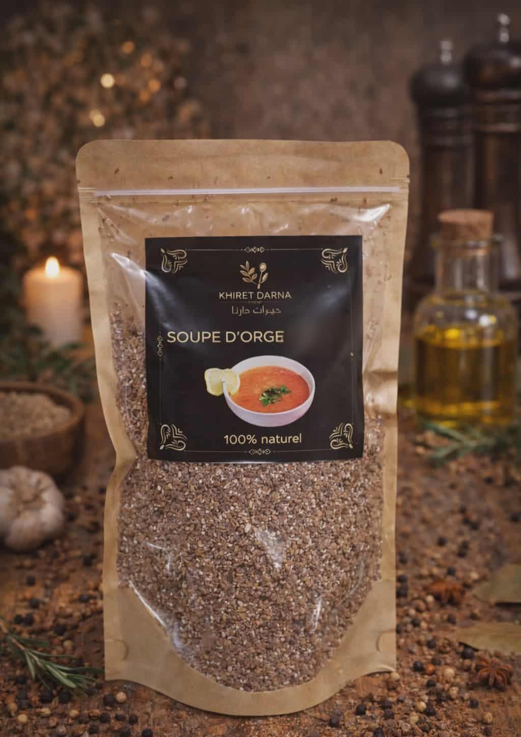 SOUPE D'ORGE-500Gramme