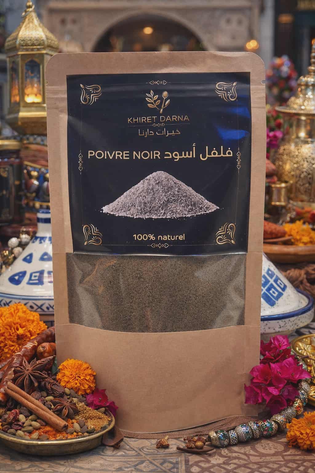 POIVRE NOIR-100Gramme