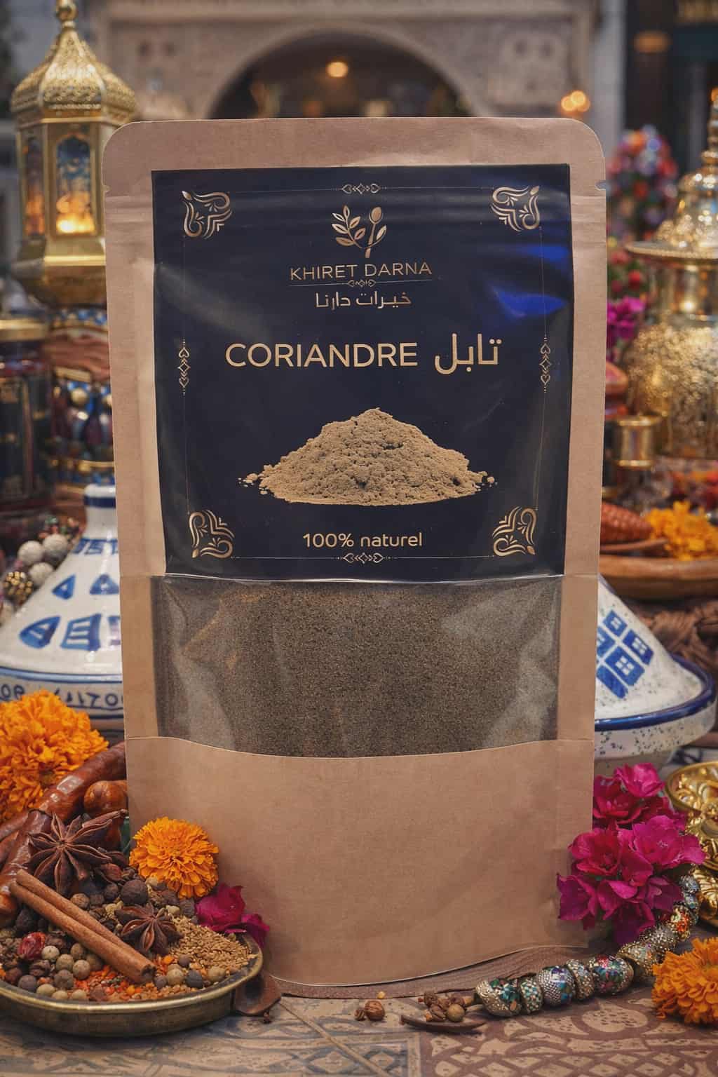 CORIANDRE-100 Gramme